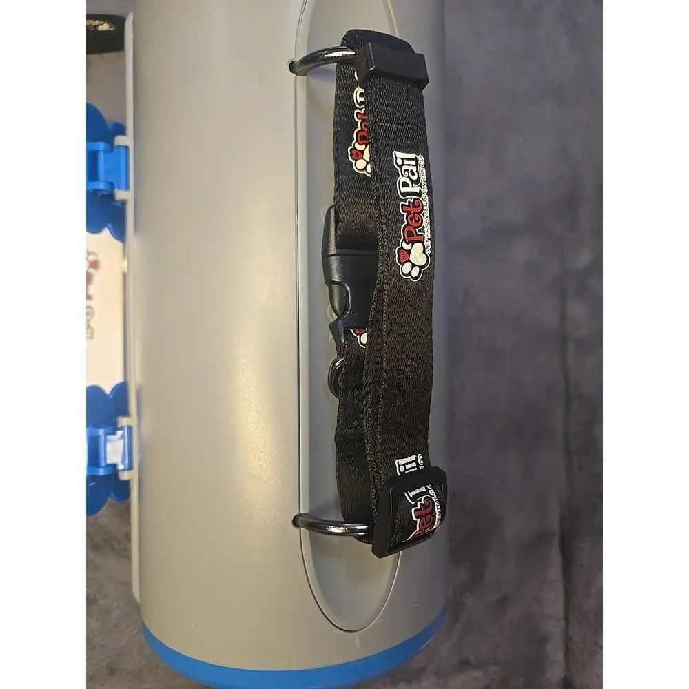 NEW My Pet Pail Travel Dog Bowl Blue Storage Water Bottles‎ Leash Collar & Bags
